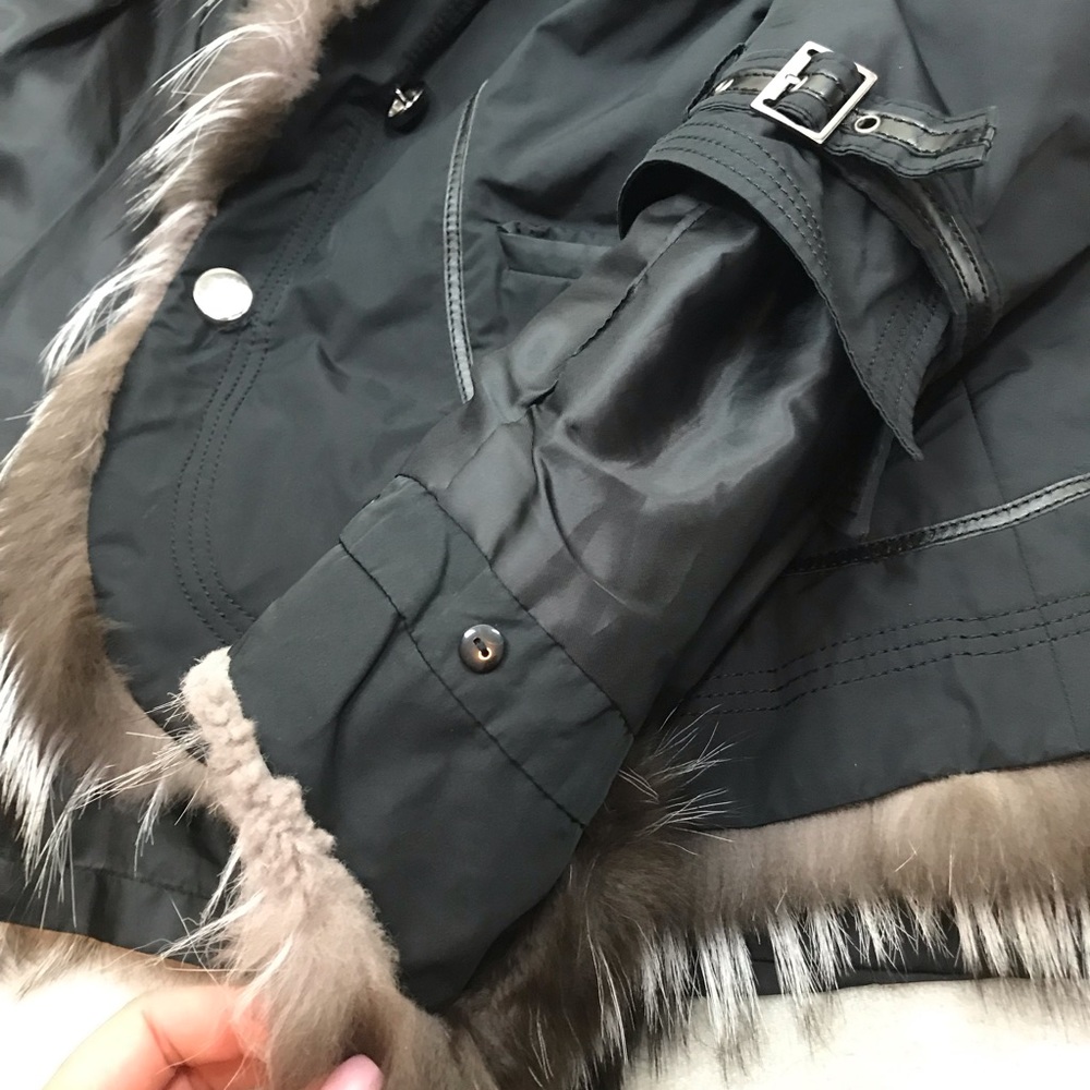 Weitral winter coat w/ fur-lined hood, cuffs & hem - Picture 4 of 8